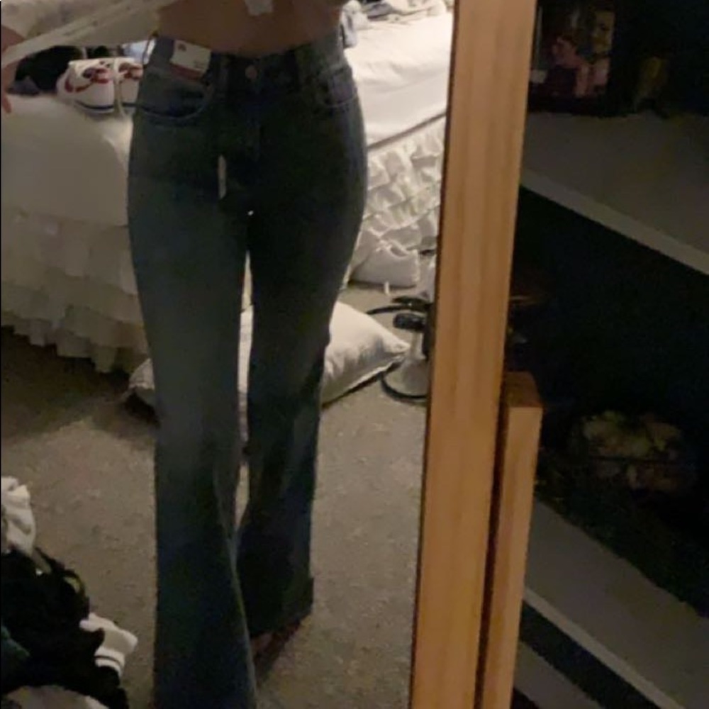 flared jeans from EXPRESS